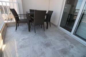 Balkón nebo terasa v ubytování BF RESIDENCE