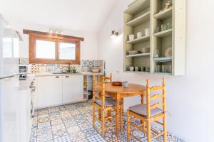 Kuchyň nebo kuchyňský kout v ubytování Finca Santa Teresa, Casa La Higuera