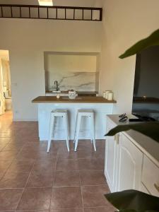 A kitchen or kitchenette at Coralli 8 - Residence Sole Ruju