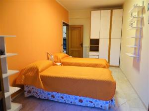 Posteľ alebo postele v izbe v ubytovaní Il paradiso vista mare