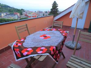 Balkón alebo terasa v ubytovaní Il paradiso vista mare