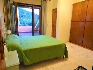 Posteľ alebo postele v izbe v ubytovaní Il paradiso vista mare
