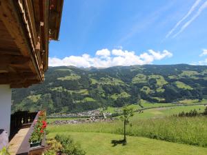 a view of the mountains from a house at Apartment Annelies-3 by Interhome in Mühlfeld