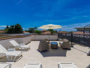 Balkón nebo terasa v ubytování Apartment Villa Alpa-6 by Interhome