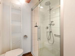 une salle de bain avec douche et toilettes dans l'établissement Studio Mittagssonne by Interhome, à Neukirchen am Großvenediger
