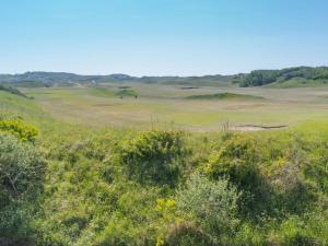 a view of a field of grass and trees at Apartment Wanderlust with garage by Interhome in Mispelburg +16 photos