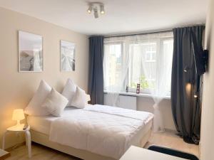 Posteľ alebo postele v izbe v ubytovaní 09 Gdynia Centrum - Apartament Mieszkanie dla 2 os