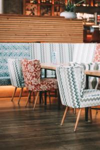 Część wypoczynkowa w obiekcie Hotel Matteo