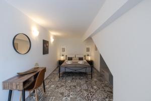 Posteľ alebo postele v izbe v ubytovaní Magdalenia's cozy apartments