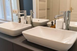 A bathroom at josef's home I Premium Suite I Quiet & Central