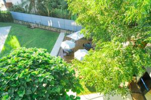 Um jardim em Iguassu Express Hotel