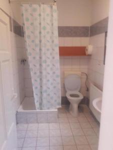 A bathroom at Chata Milan