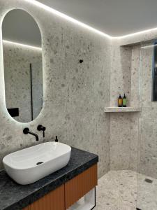 Phòng tắm tại Becool Apartment