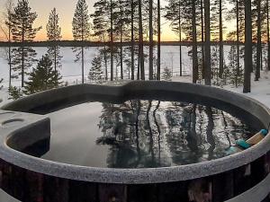 Swimmingpoolen hos eller tæt på Holiday Home Paloranta by Interhome