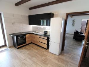 A kitchen or kitchenette at Apartment Županovice-3 by Interhome