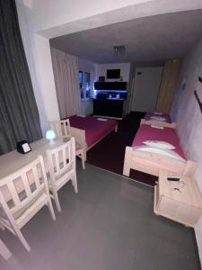 Posteľ alebo postele v izbe v ubytovaní Apartamenty nad jeziorem charzykowskim Villa Emilia