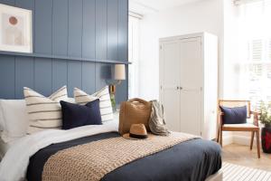 Ένα ή περισσότερα κρεβάτια σε δωμάτιο στο Morahan apartment