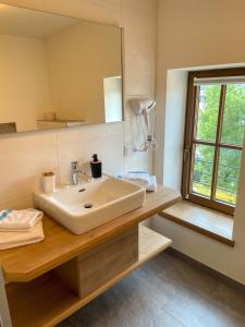 Koupelna v ubytování Gasthof Franziskibad