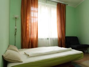 מיטה או מיטות בחדר ב-7k-Zamecky Vrch 2