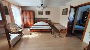 Posteľ alebo postele v izbe v ubytovaní Apartament Orkisz