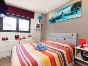 Posteľ alebo postele v izbe v ubytovaní Apartment Jessmart by Interhome