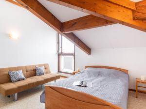 Postel nebo postele na pokoji v ubytování Apartment Belvédère 4 by Interhome