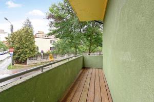 Balkón nebo terasa v ubytování Hostel Vincent
