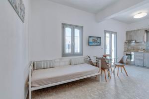 Kuchyň nebo kuchyňský kout v ubytování Sand house Antiparos