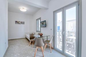 Posezení v ubytování Sand house Antiparos
