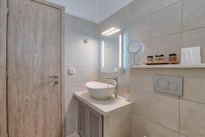 Koupelna v ubytování Sand house Antiparos