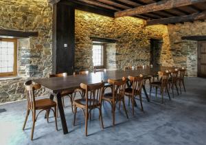 Reštaurácia alebo iné gastronomické zariadenie v ubytovaní Boutique Finca esencial