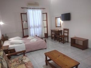 TV a/nebo společenská místnost v ubytování Hotel Apollonio