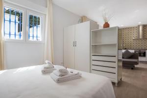 Posteľ alebo postele v izbe v ubytovaní Casa de 10 - 4 Interior