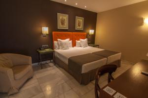 Postel nebo postele na pokoji v ubytování Hotel San Gil