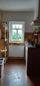 A cozinha ou cozinha compacta de Ubytování Na Házce 228