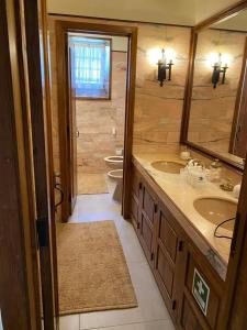 Koupelna v ubytování Lovely 6-Bed Cottage in Barcelos - Vila Cova