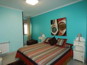 Cama o camas de una habitación en Casa Daniel
