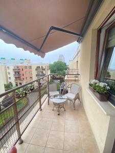 Balkón alebo terasa v ubytovaní Apartament Kamień i Morze