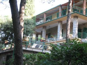 Balkón nebo terasa v ubytování B&B La Principessa
