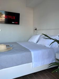 Postel nebo postele na pokoji v ubytování The nook suite