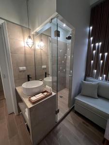 Koupelna v ubytování The nook suite