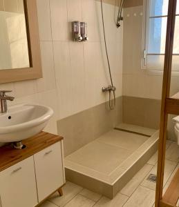 Koupelna v ubytování La casa di mare