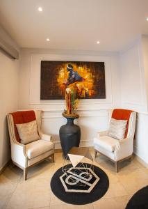 Posezení v ubytování Prosbel Hotel