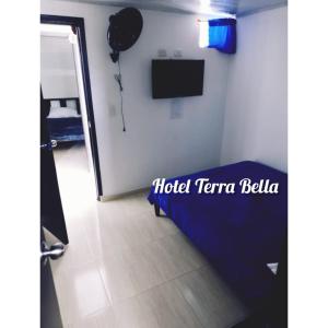 TV a/nebo společenská místnost v ubytování Hotel Terra Bella