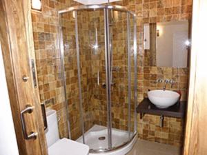 Kúpeľňa v ubytovaní Hostal Extramuros