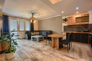 Χώρος καθιστικού στο Apartament Dark
