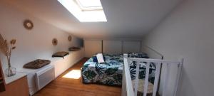 Voodi või voodid majutusasutuse Superbe appartement avec balcon vue mer ! toas