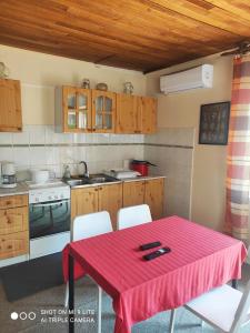 Kuchyňa alebo kuchynka v ubytovaní Labdarozsa Apartmanhouse