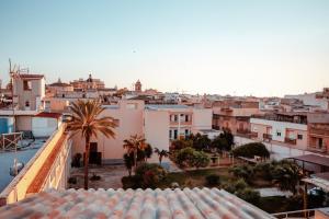 a view of a city from the roof of a building at Da Paolo e Antonietta in Mazara del Vallo