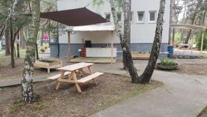 Zahrada ubytování Paradise Camp